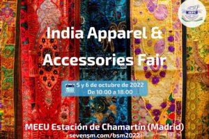 El Salón de las Prendas Confeccionadas y Accesorios de la India vuelve a Madrid